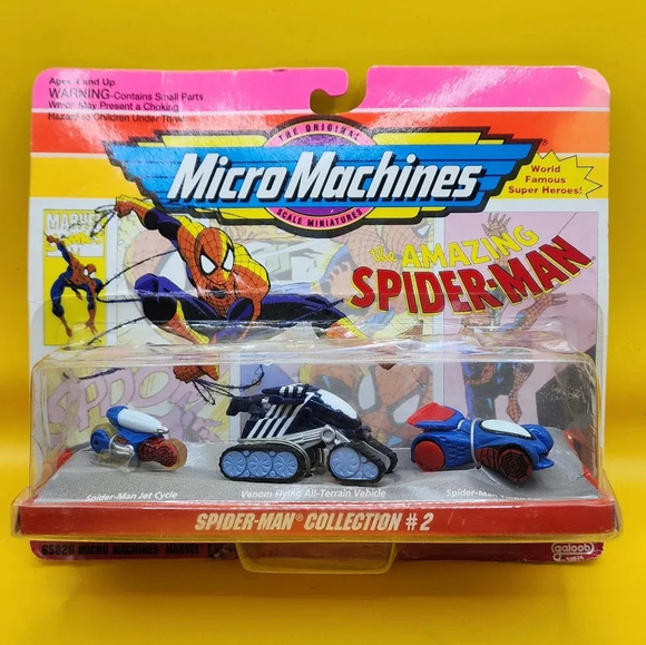 1993 Micro Machines The Amazing Spider-Man #2 Collection NEW - Picture 1 of 4